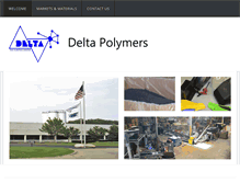 Tablet Screenshot of deltapoly.com